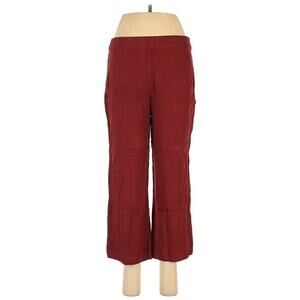 ELLA MOSS Stella high waist culottes cropped pants in henna Size 8 NEW